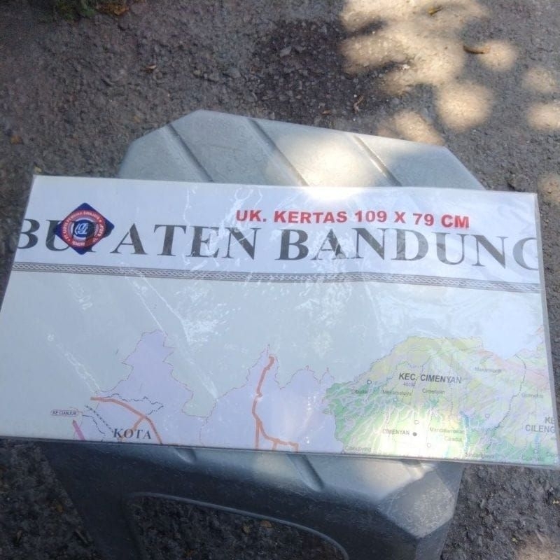 

PETA KABUPATEN BANDUNG UKURAN 109x79cm