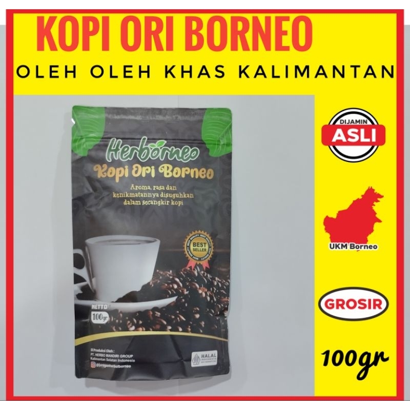

Kopi Ori Borneo Oleh Oleh Banjarmasin Kalimantan