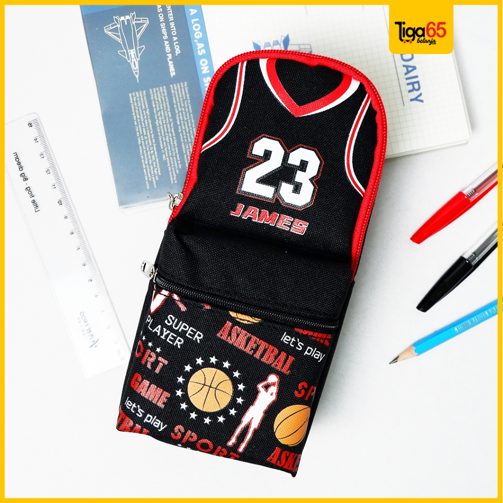 

Tempat Pensil Pulpen Motif Sport / Tempat Pensil Pulpen Motif / Pencil Bag Anak / 6342