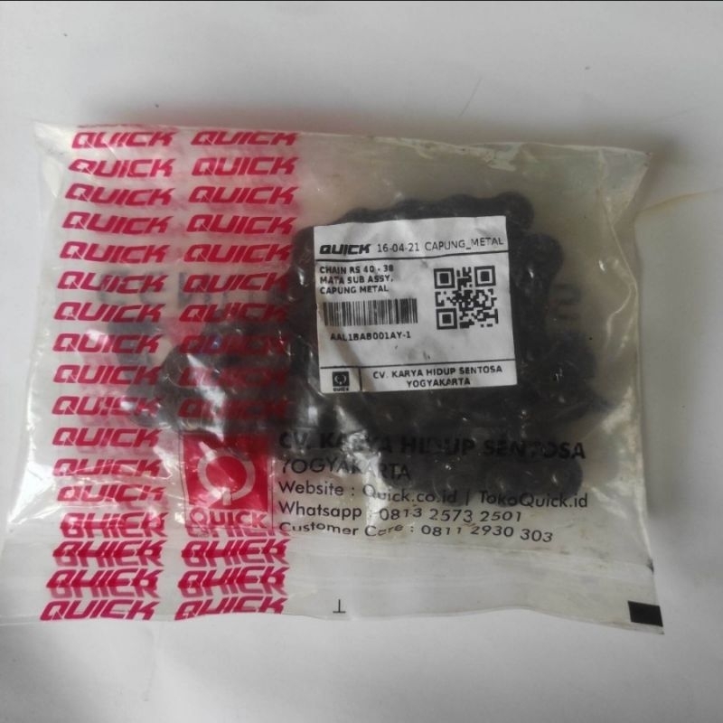 rantai capung metal quick ori