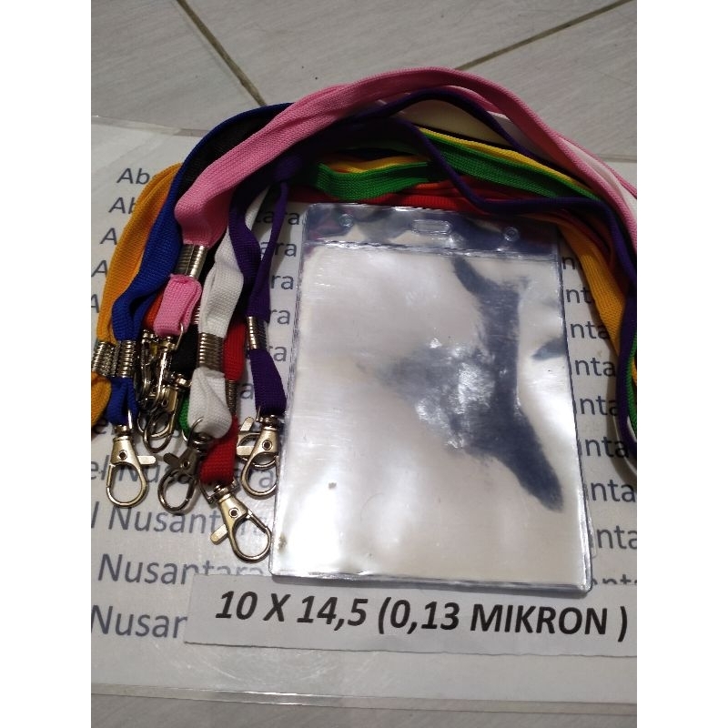 

paket Tali 1cm kait+plastik panitia uk 10 x 14, 5 isi paket 10 pcs tebal 0, 13 mikron
