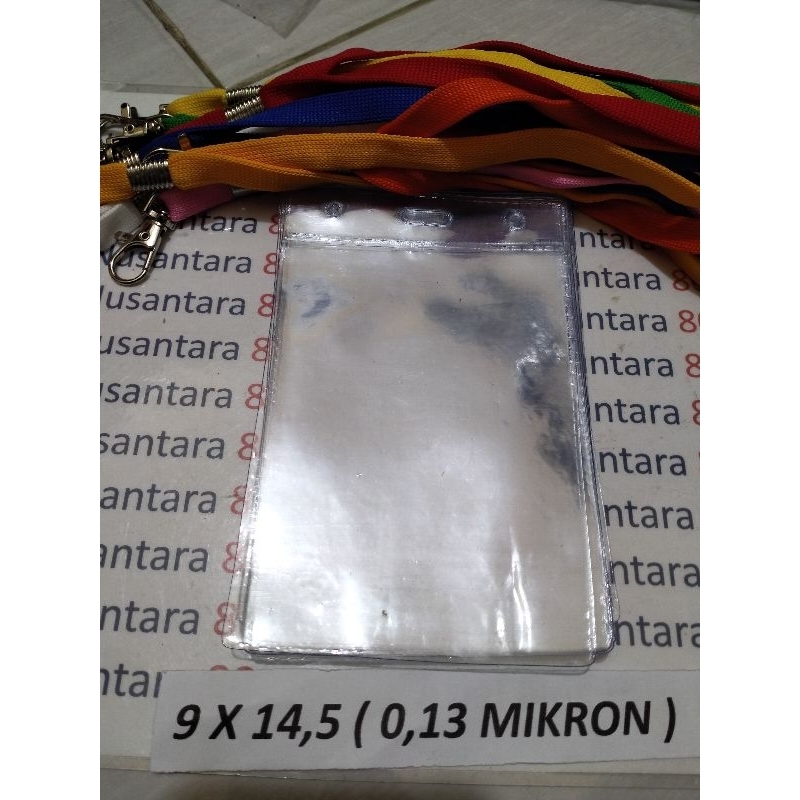 

paket Tali 1cm kait+plastik panitia uk 9x14, 5 isi paket 10 pcs tebal 0, 13 mikron