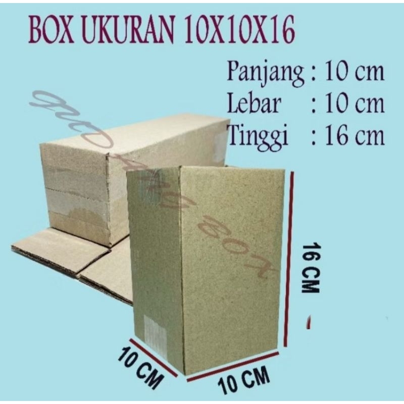 

Kardus packing 10x10x16