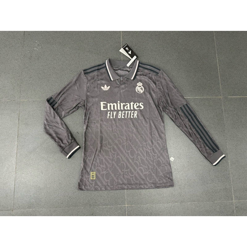 (PLAYER ISSUE LONG SLEEVE) JERSEY BOLA MADRID 3RD PI LS 2025