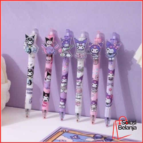 

PULPEN SANRIO MEKANIK 3D KUROMI/CINNAMOROLL/PEN GEL MODEL CETEK KLIK SANRIO/CINNAMOROLL Y3361