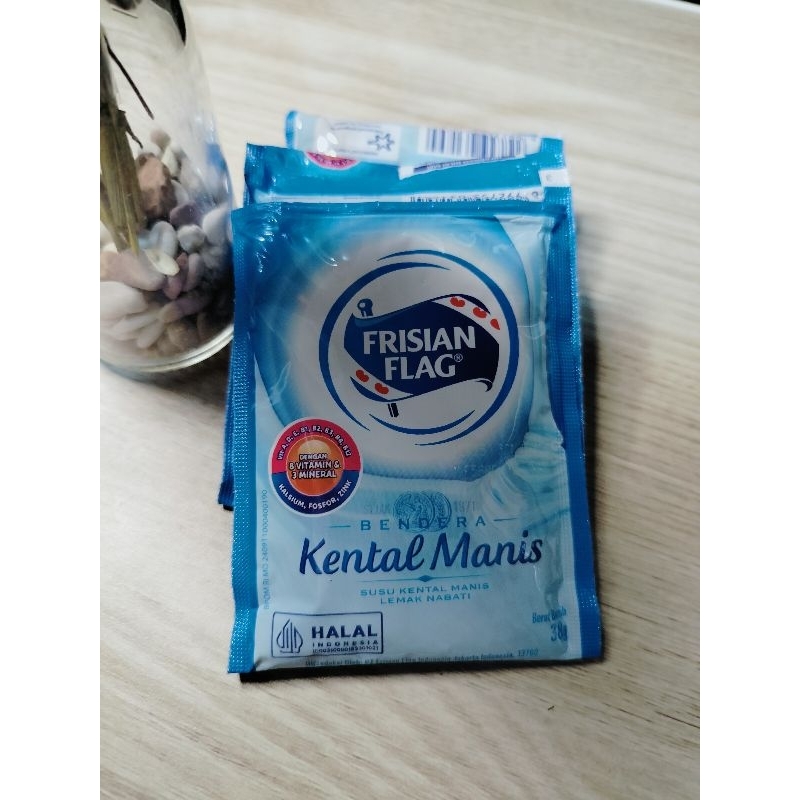 

susu kental manis Frisian flag isi 6 sachet