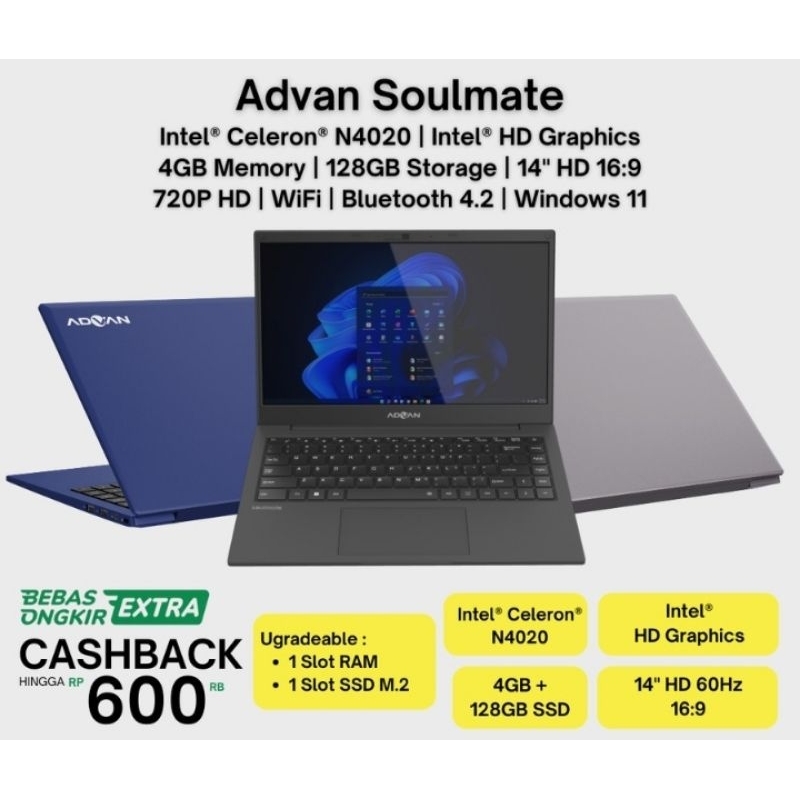 LAPTOP ADVAN SOULMATE