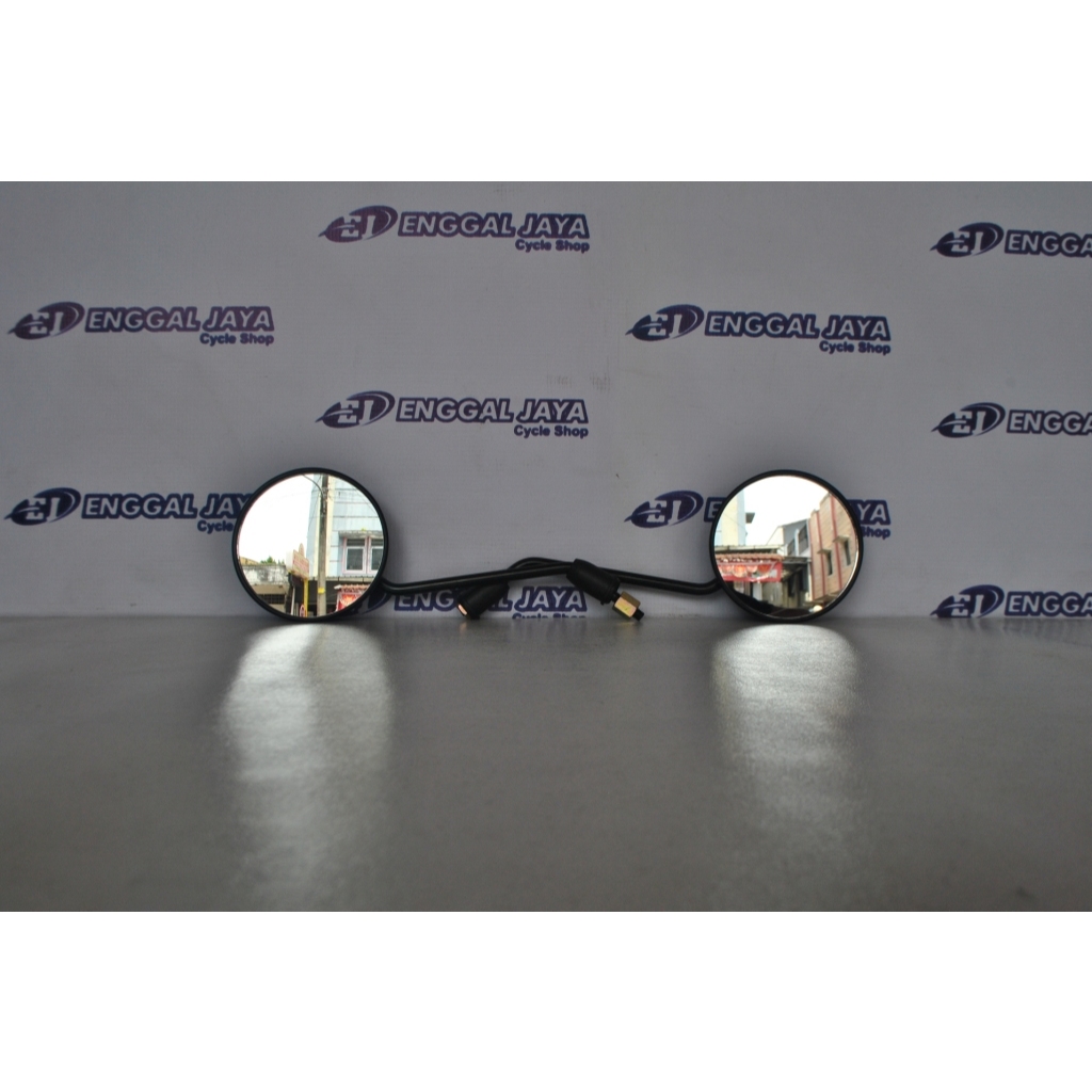Sepasang Kaca Spion Sepeda Listrik OXO M8 BM125 By Strummer TAIWAN Kuat Presisi - Back Mirror Selis 