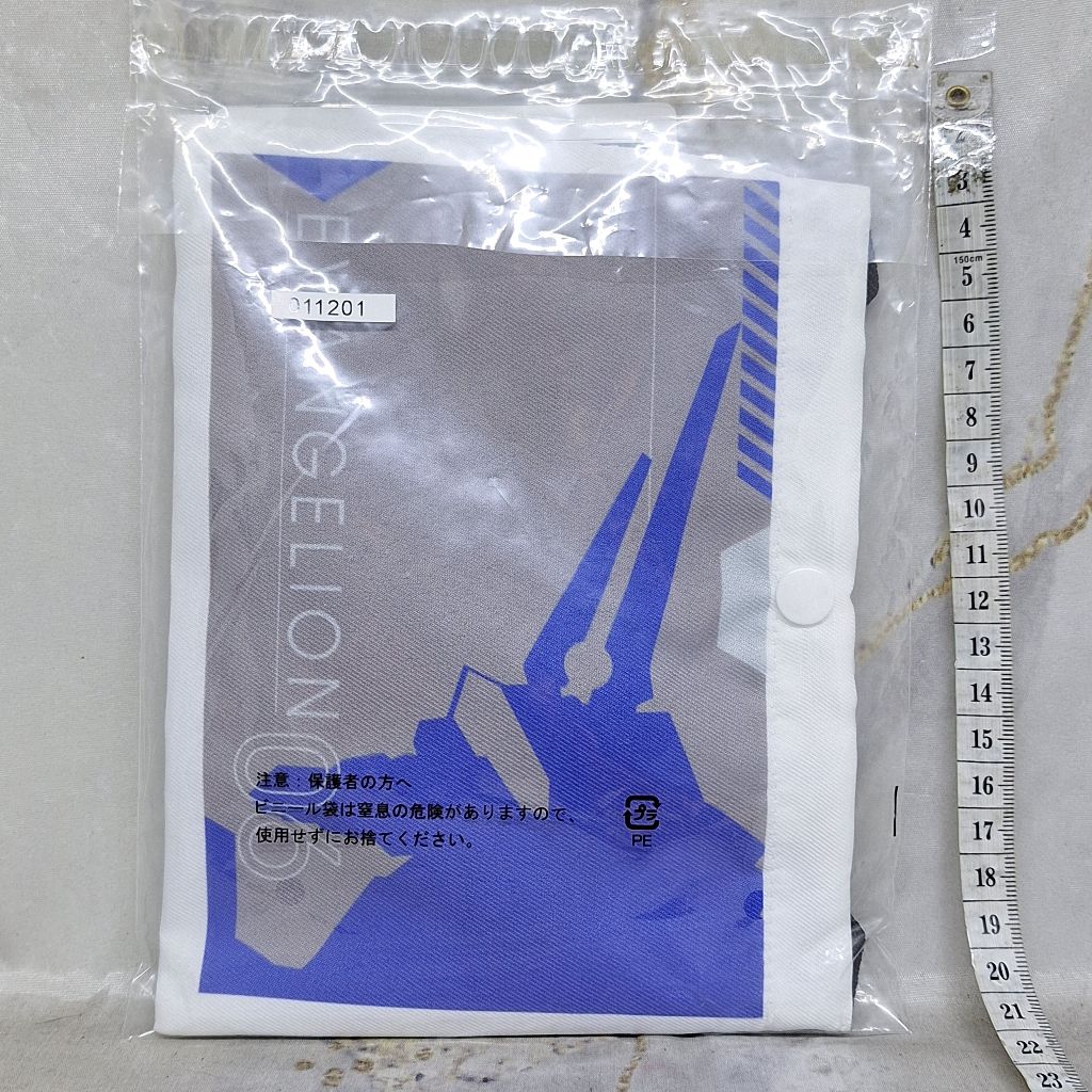 Evangelion Eva 06 Drawstring Sacoche Bag Ichiban Kuji G Prize Tas Serut Pouch Unit 01 Vs Unit 013 20