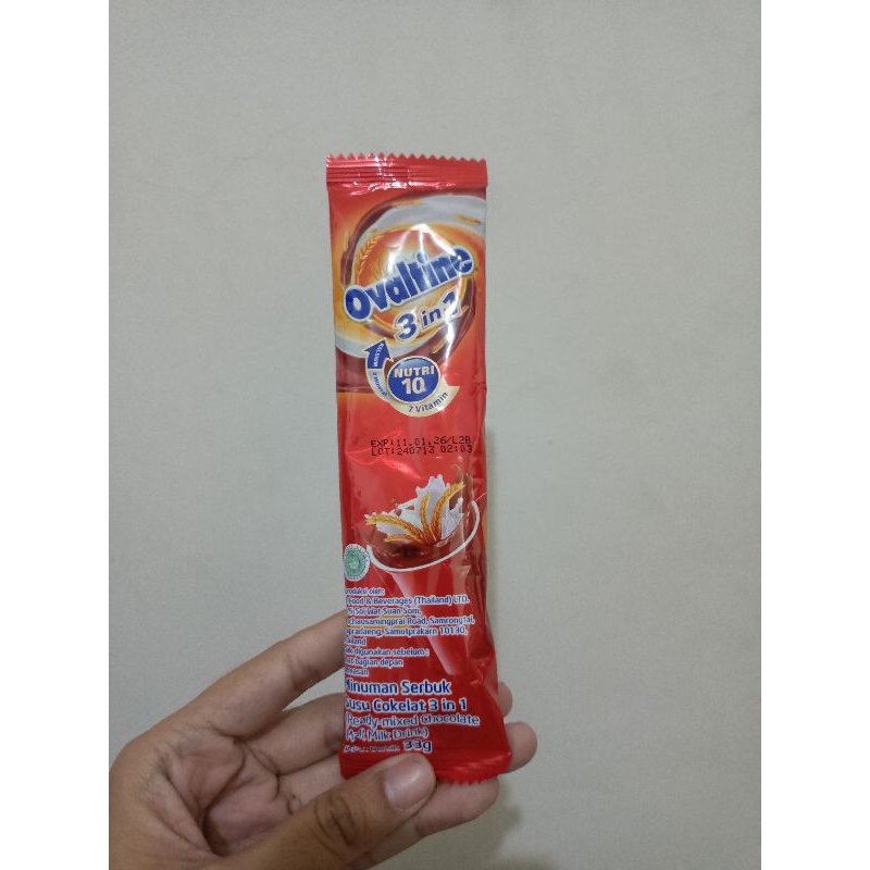 

MINUMAN SACHET OVALTINE 3IN1 (1PCS)