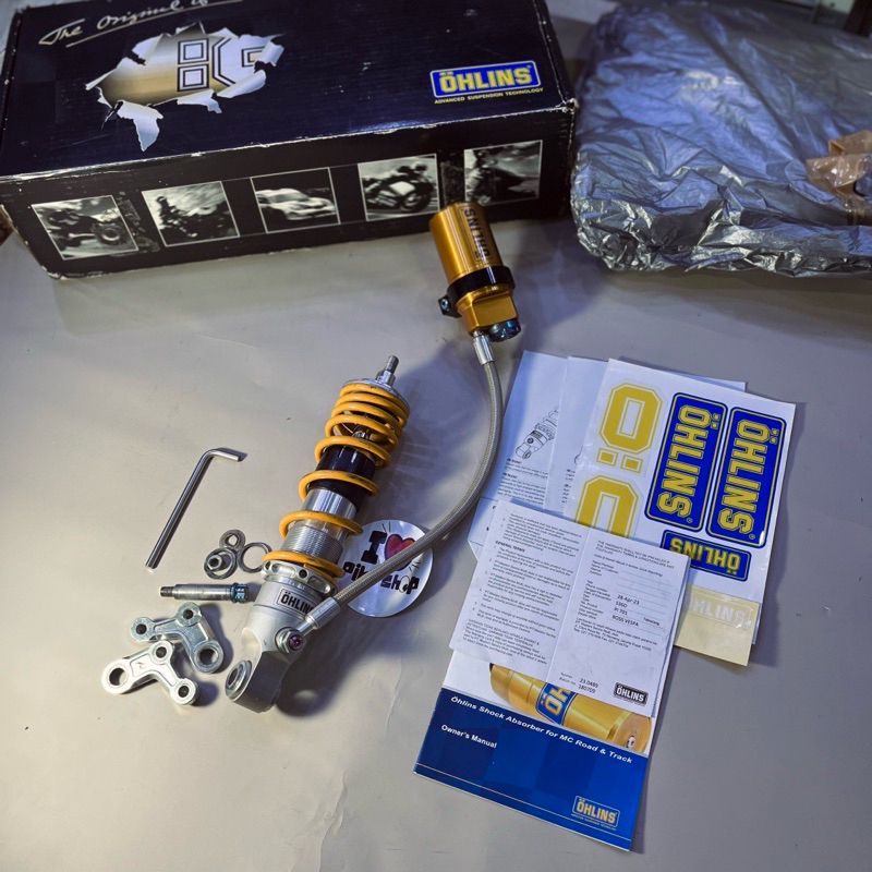 Shockbreker Ohlins Tabung Pisah Original PI701 Subtank Fullset Garansi On 2026 With Titanium Origina