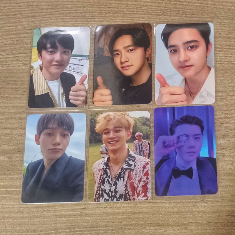 PC PHOTOCARD EXO KYUNGSOO SEHUN CHEN (OFFICIAL)