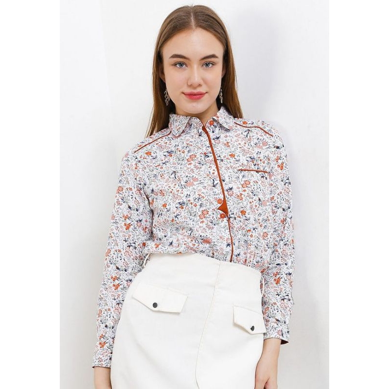 TRISET CASUAL BREA BLOUSE - TR3092908