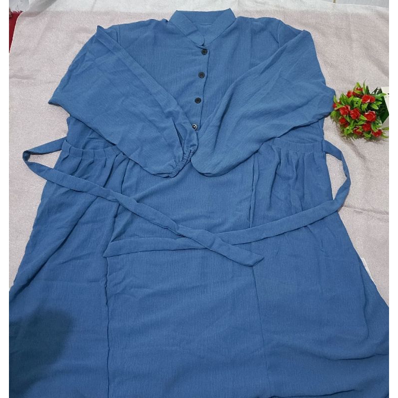 Gamis Jumbo Crinkle LD 130cm/Gamis Crinkle/Gamis Jumbo