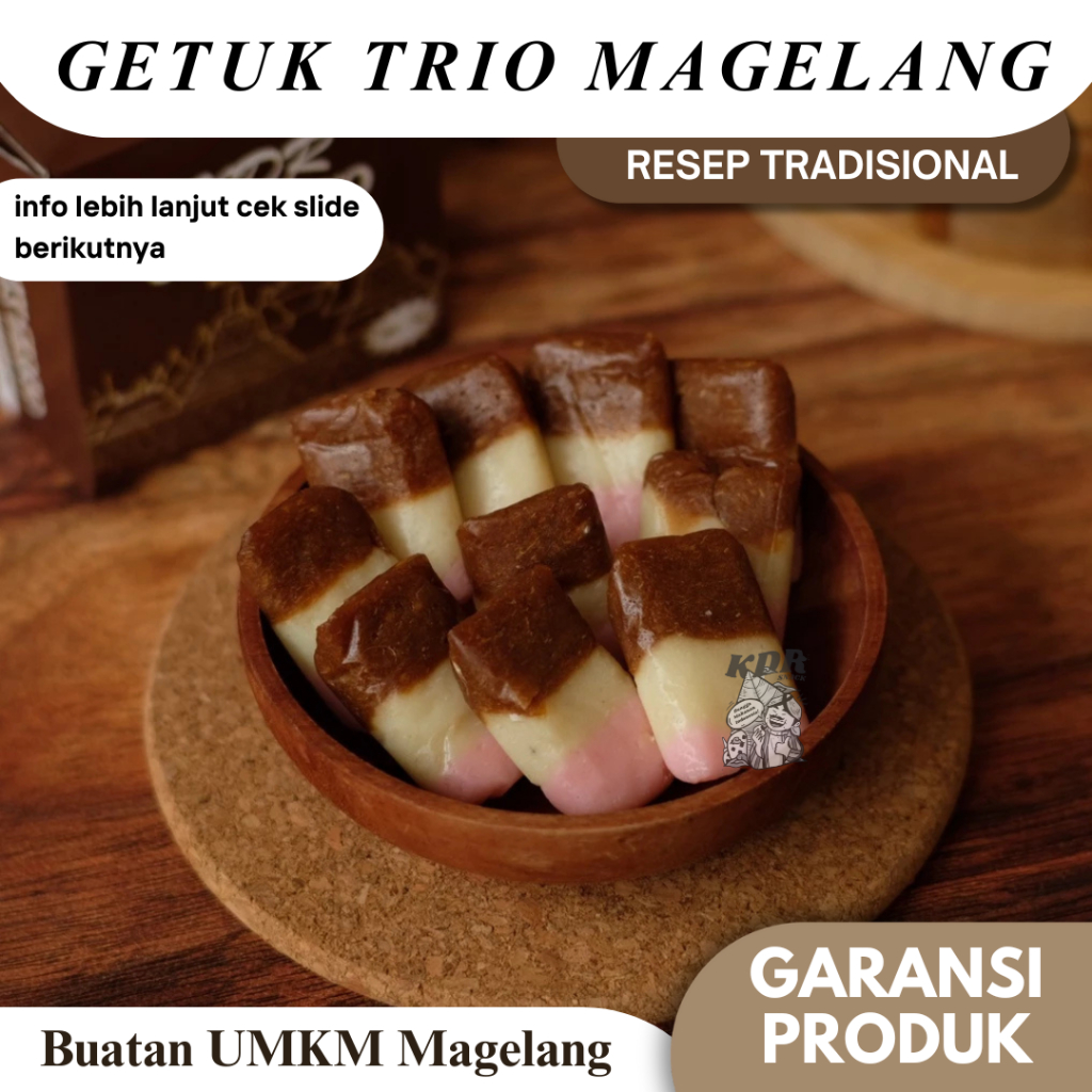 

GETUK TRIO KHAS MAGELANG ISI 16 PCS MAKANAN TRADISIONAL OLEH OLEH KHAS JAWA TENGAH YOGYAKARTA JAMAN DULU