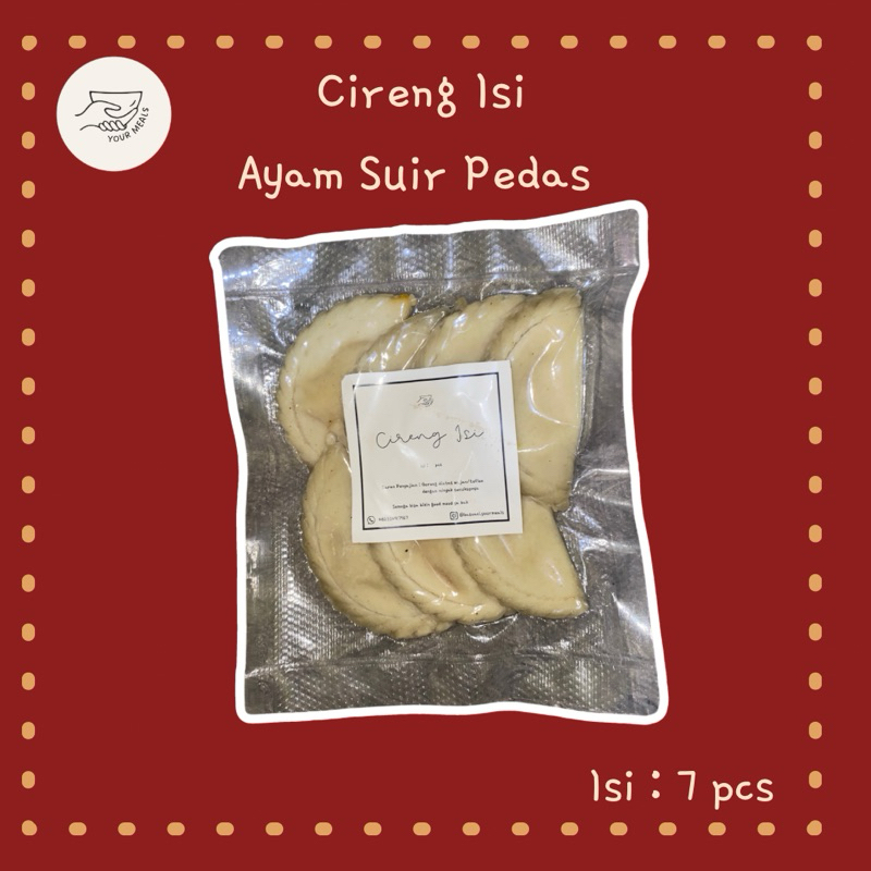 

CIRENG ISI AYAM SUWIR PEDAS