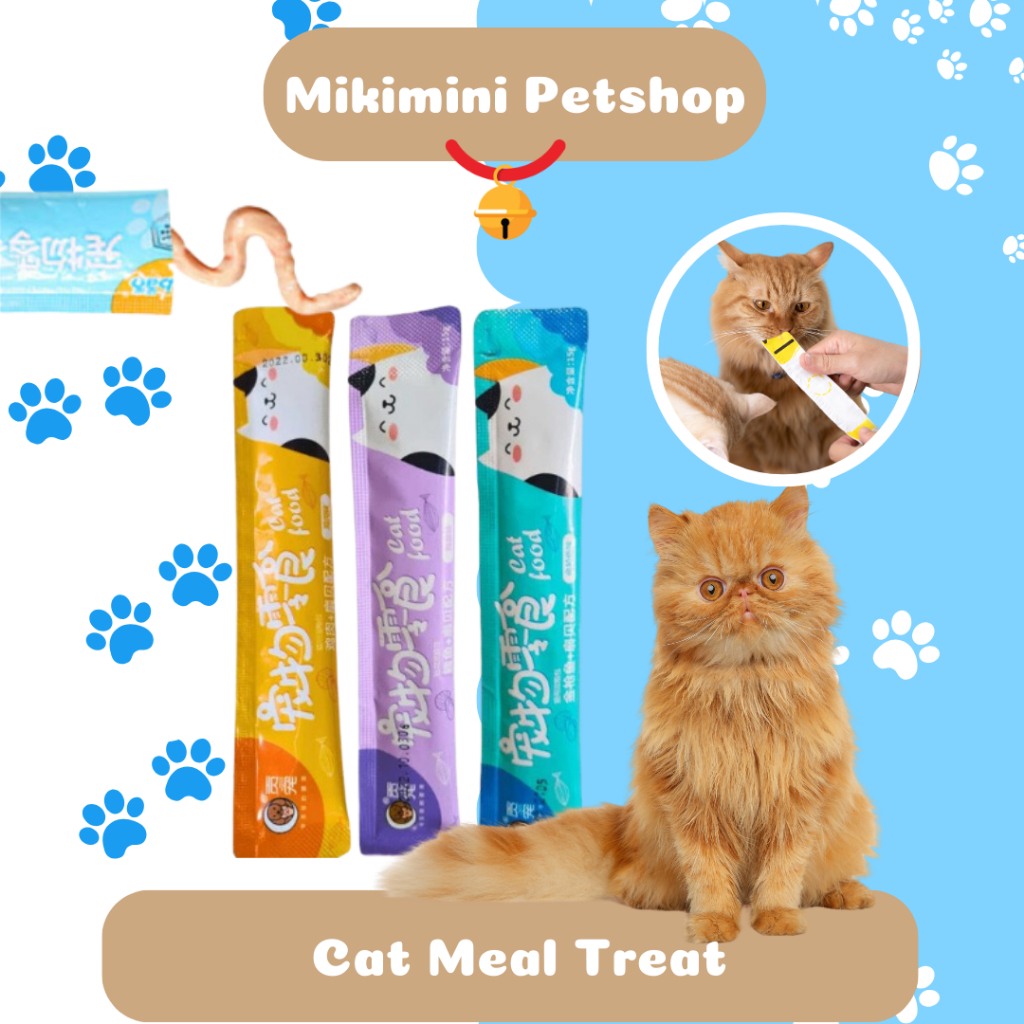 Cat Food creamy cat treat 15gr snack kucing Snack Kucing Creamy