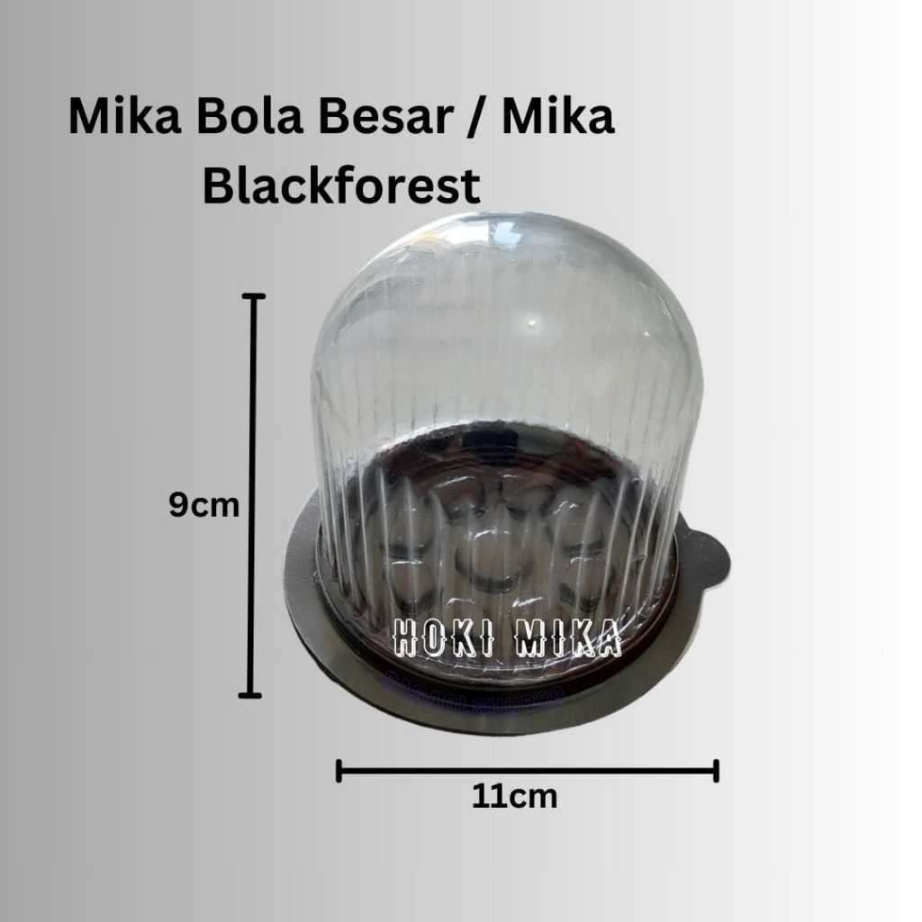 BlackForest B (25pcs) mika mini cake bulat