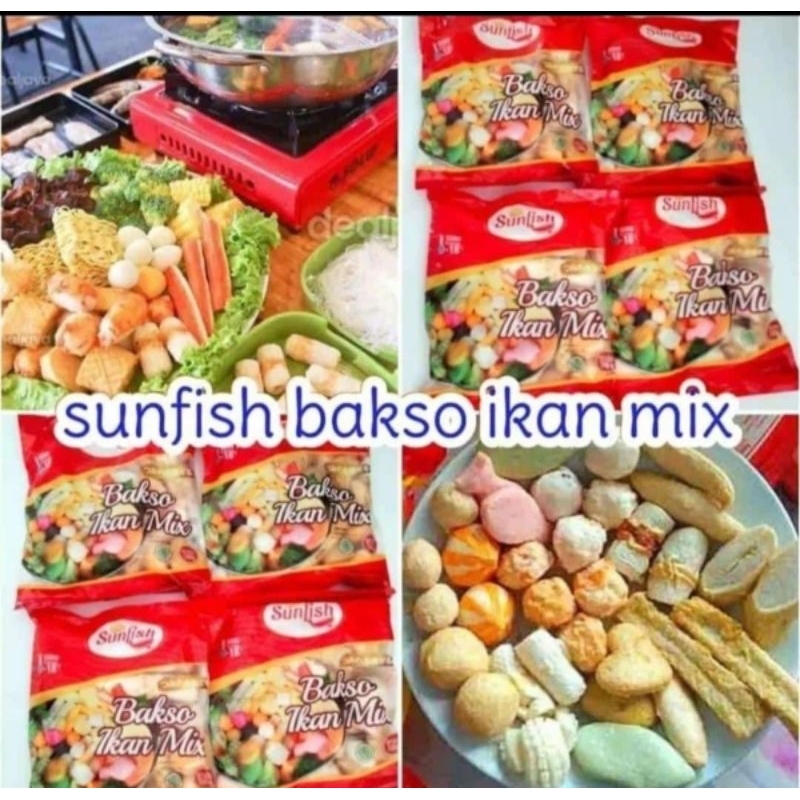 

SUNFISH BAKSO IKAN MIX 500GR