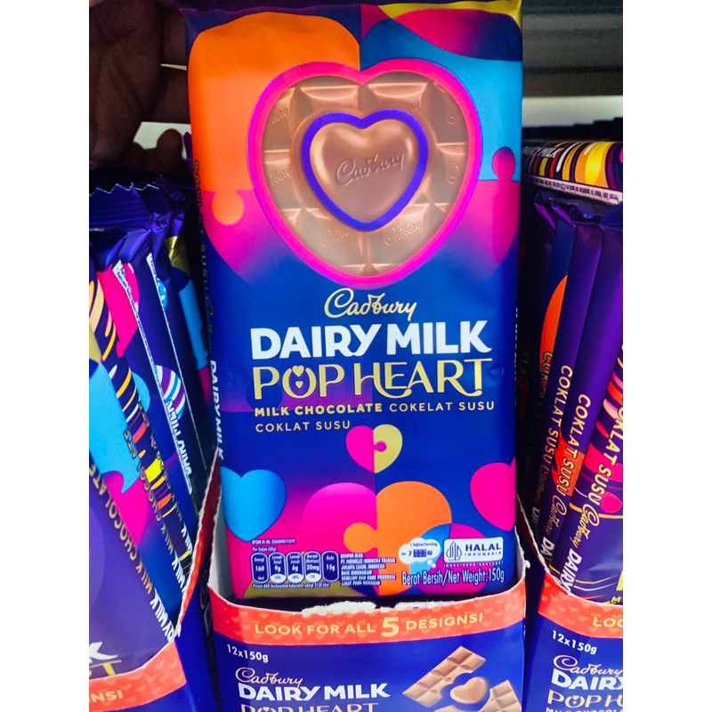 

Cadbury Dairy Milk Pop Heart Edisi valentine