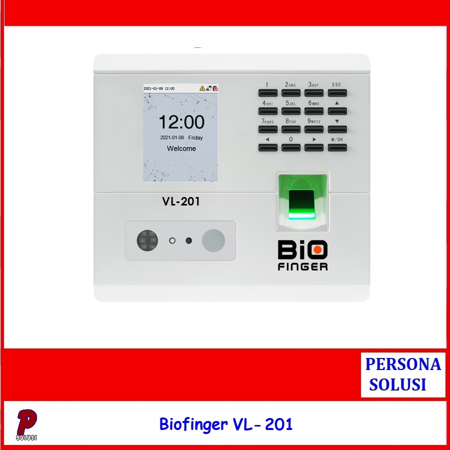 Biofinger VL-201 Mesin Absensi Wajah - Fingerprint