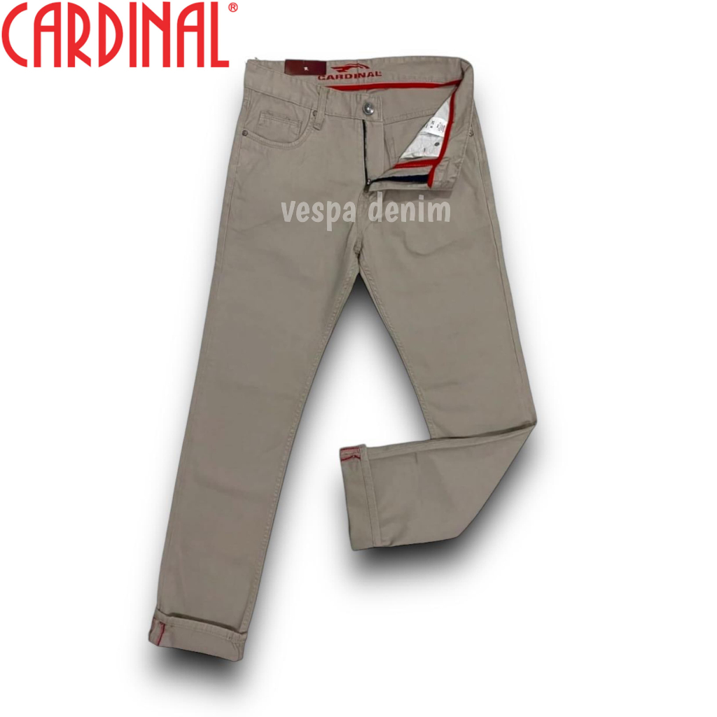 CELANA PANJANG PRIA DEWASA/CELANA PANJANG PRIA CARDINAL/CELANA FORMAL PRIA/CELANA BAHAN DENIM IMPORT