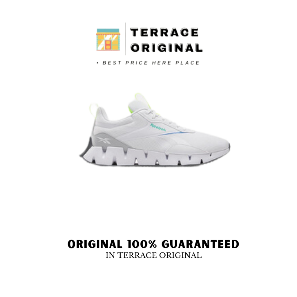 Sepatu Reebok Zig Dynamica White Neon