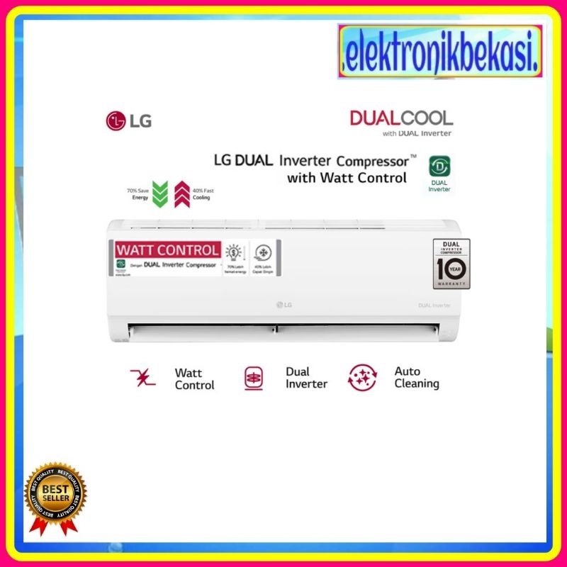 AC LG T05EV5 / AC LG 1/2 PK INVERTER 05 EV5 / LG AC INVERTER 0.5 PK  05EV5