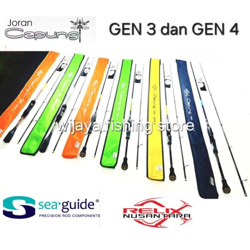 Joran Pancing UL Relix Nusantara Capung Penta Series Gen 3 Gen 4 622 662 198 702 210 732 220 762 228