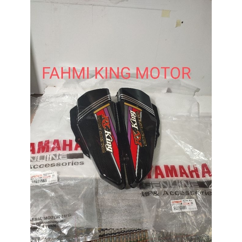 COVER SIDE BOK DOP AKI OLSAM RX KING ORIGINAL YGP GRES BARU LIST MERAH 1994/95 COBRA