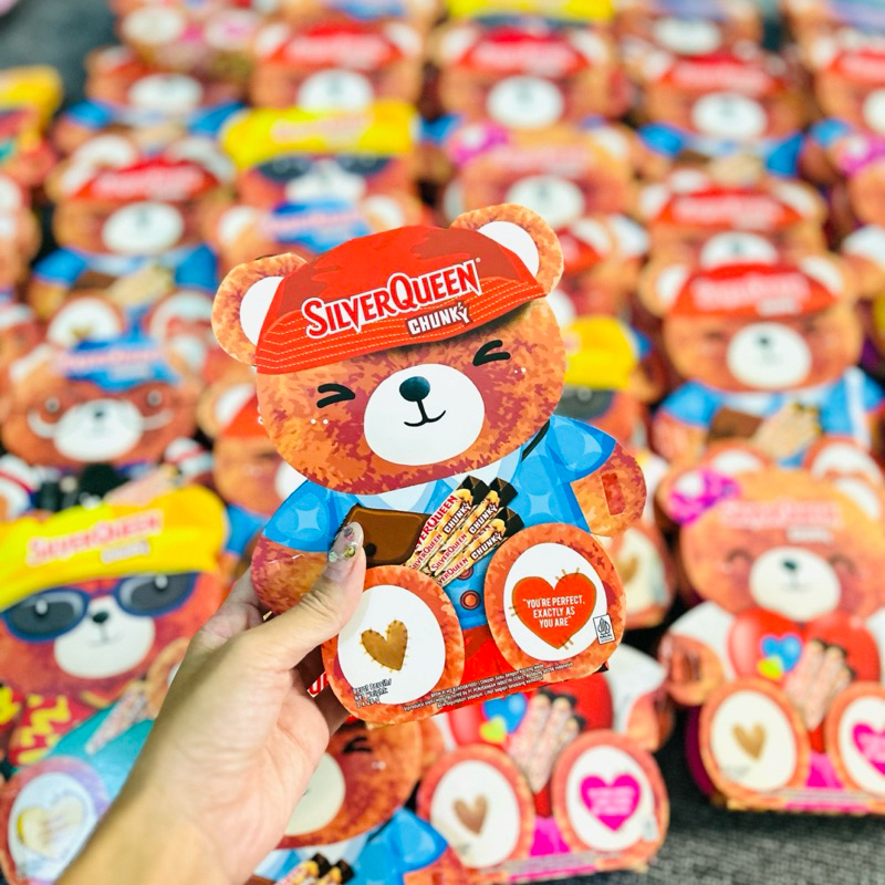 

Coklat silverqueen teddy limited stock