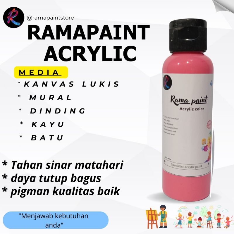 

Ramapaint cat akrilik/mural/ lukisan/dinding/kayu/kain/sepatu/painting/catair/lukis/art/catlukis/acrylicpainting/melukis/alatlukis/acrylic/kuaslukis/senilukis/drawing/catminyak/acrylicpaint/pelukis/belajarlukis/perlengkapanlukis/hobilukis/lukisanaesthetic