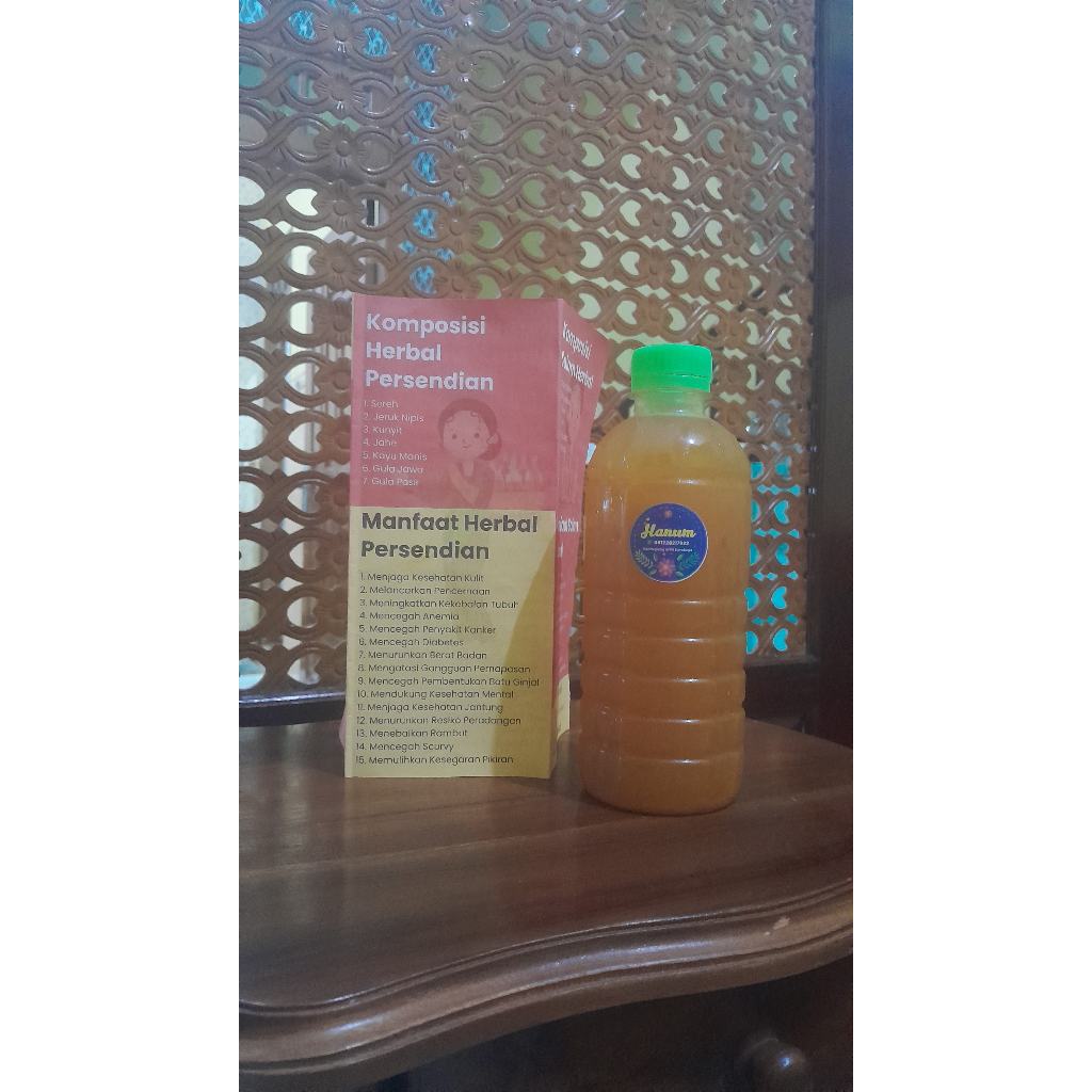

Herbal Persendian Botol 500ml [Minuman Herbal Tradisional] - Hanum