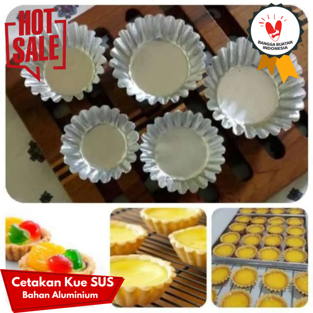 20 Pcs 1 CETAKAN KUE PIE MINI SUSU BUAH MINI / CETAKAN PAI BUAH SUSU / LOYANG CETAKAN KUE PIE SUS