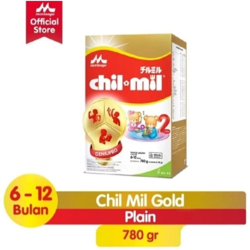 

Chil Mil GOLD 2, Susu Pertumbuhan Anak Usia, 6-12 Tahun, Ukuran : 780 gram