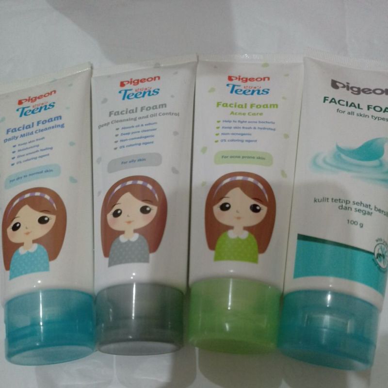 Pigeon Facial Foam 100g sabun cuci muka