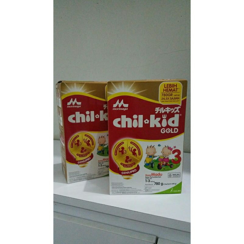 

Susu chilkid 1-3tahun 780gr×2 exp 2026