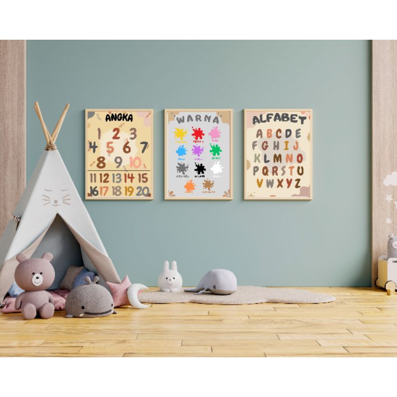 

Poster Belajar Anak Poster Edukasi Anak