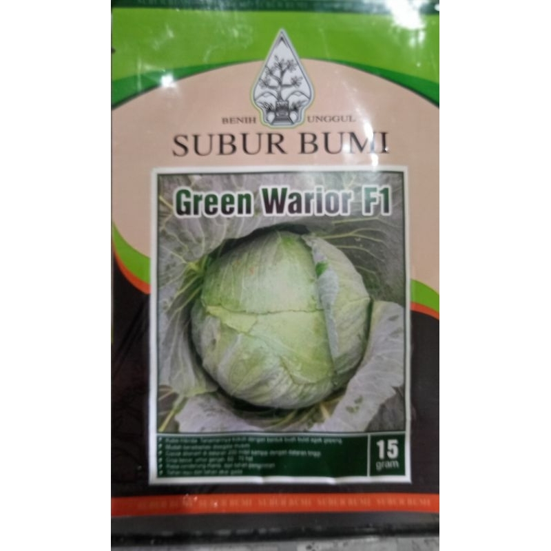 

KUBIS GREEN WARIOR F1, 15 GR
