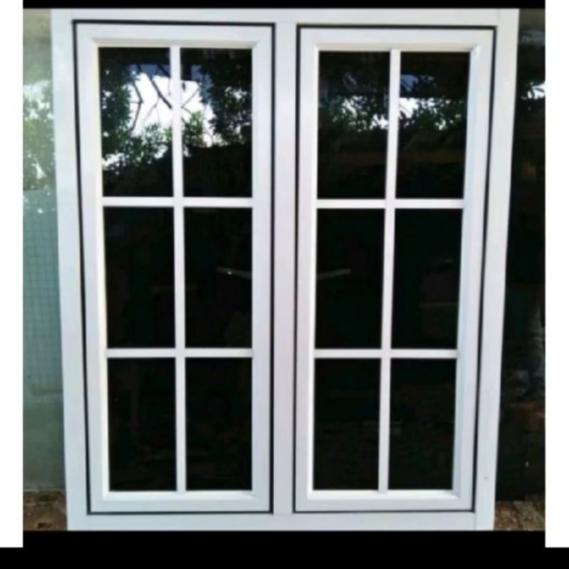 kusen jendela almunium lengkap ornamin