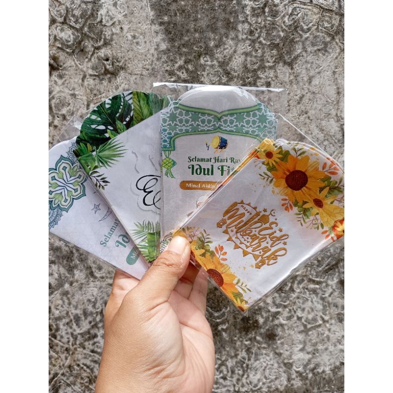 

[100 amplop] paket amplop lebaran motif islami 2025