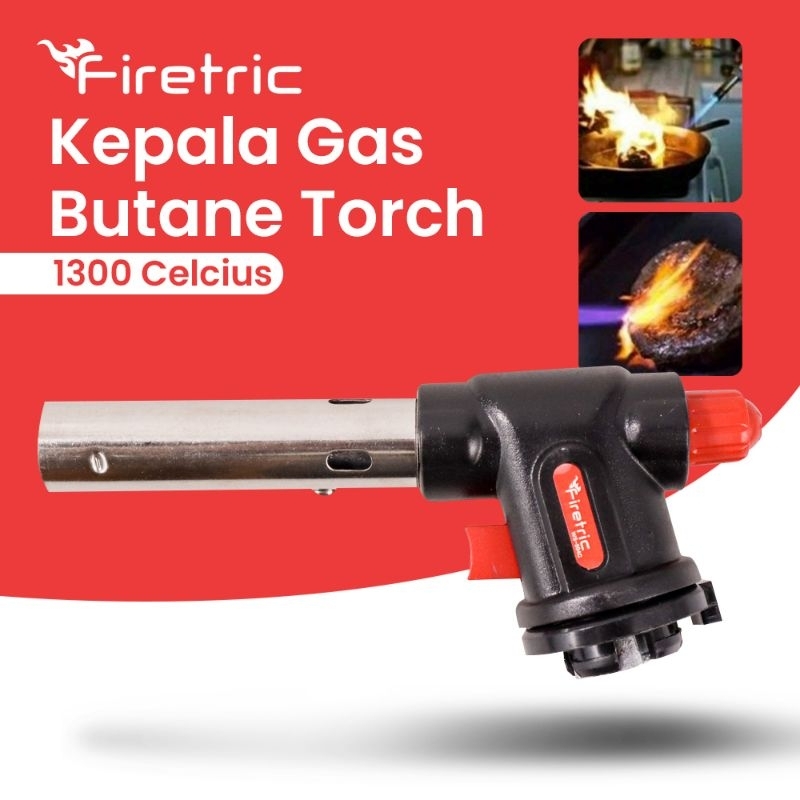 Kepala Gas Butane Multi Purpose Torch Flame Gun Blow Torch Adaptor Alat Las Bbq Gas Portable WS-504 