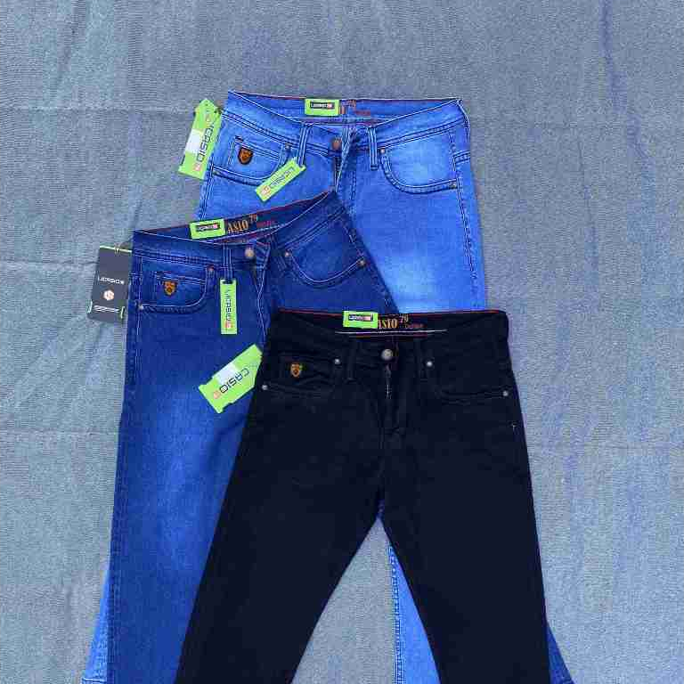 Licasio 79 Denim Celana Jeans Pria Stretch Bahan Soft Jeans Melar Karet
