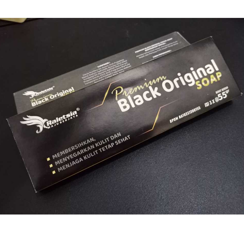 Raletsia Black Original premium Soap