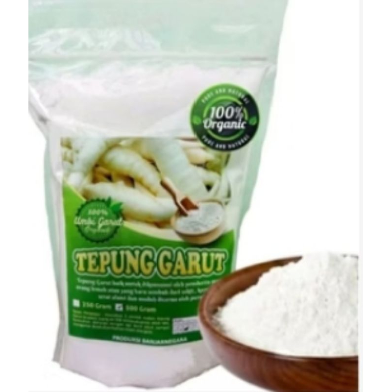 

Tepung Pati Garut/Irut///obat asam lambung & maag isi 500 gram