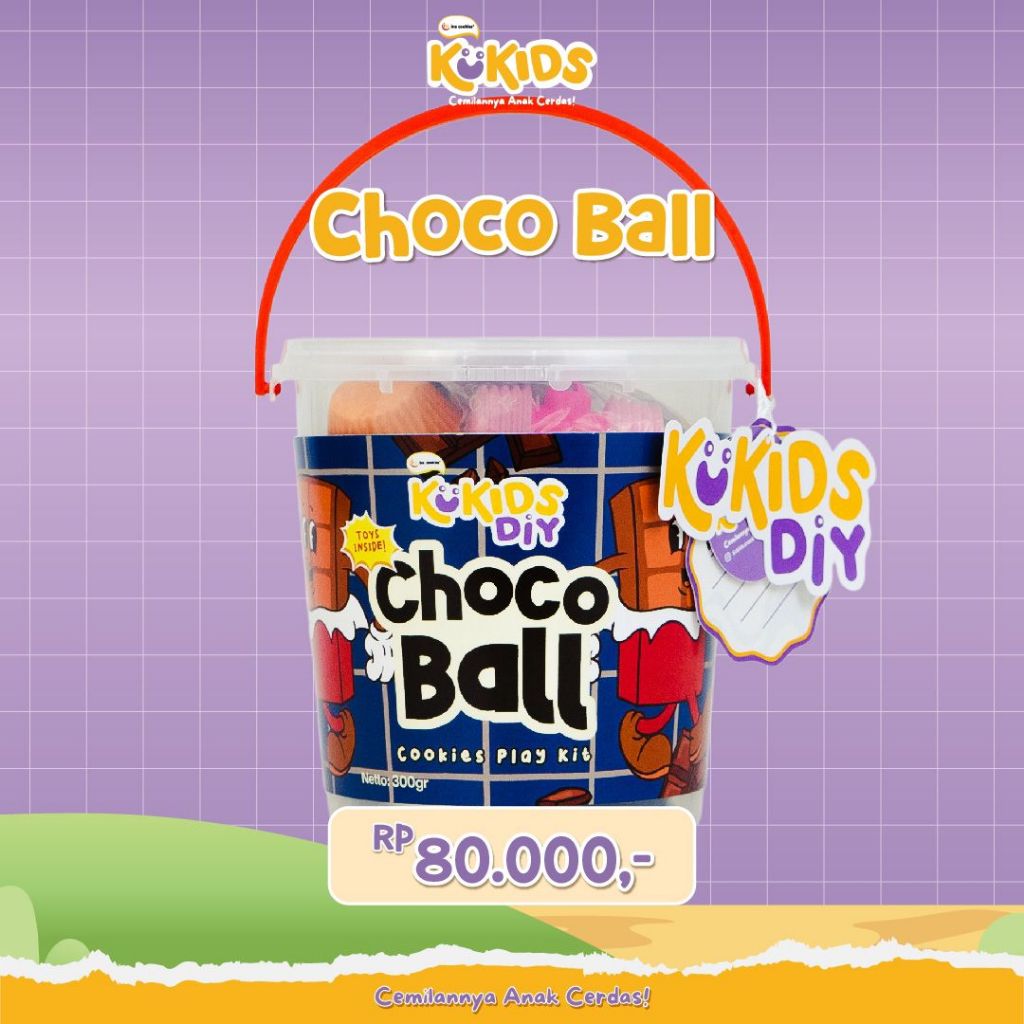 

Kukids DIY Bucket Kit Choco Ball by Ina Cookies