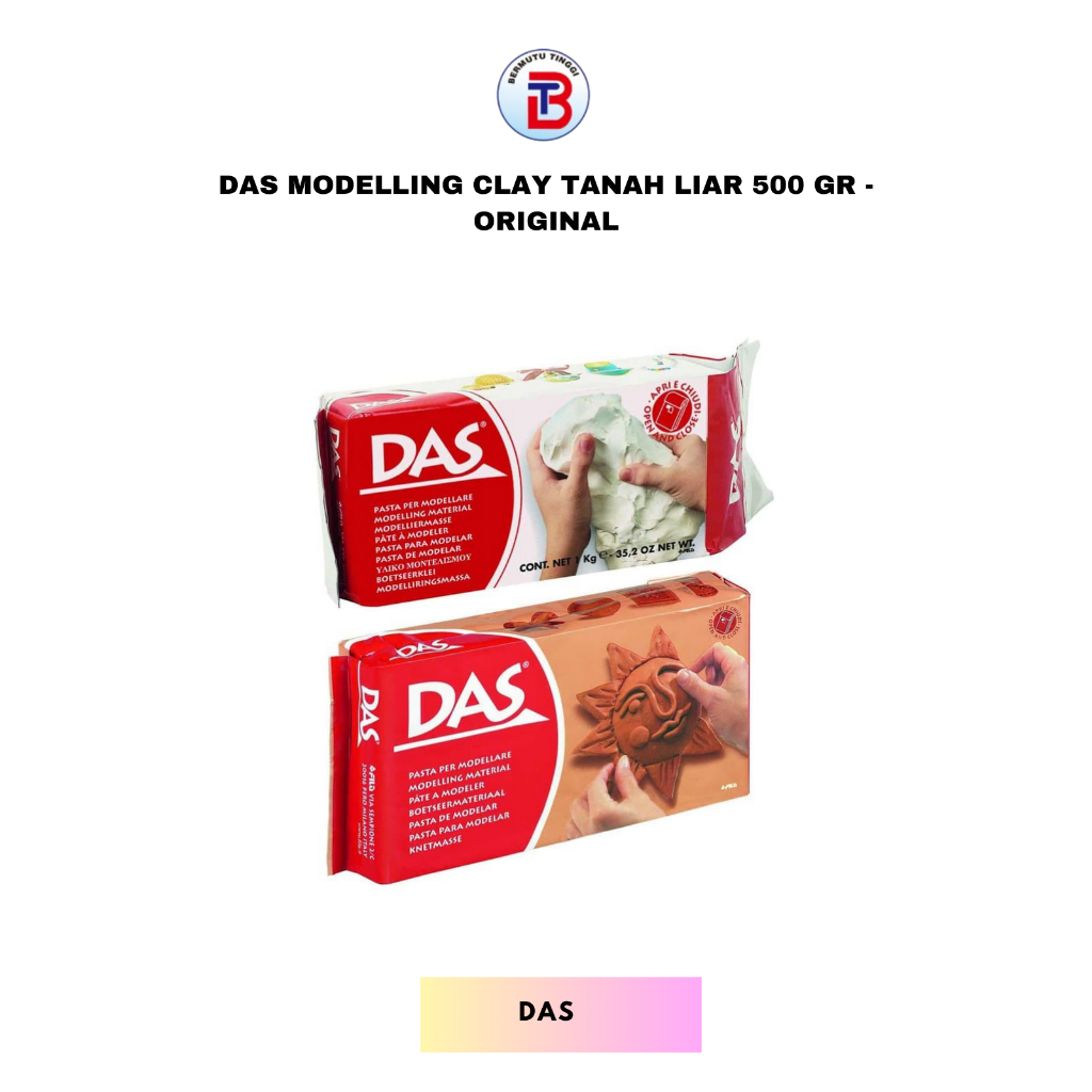 

DAS Modelling Clay Tanah Liar 500 GR - Original
