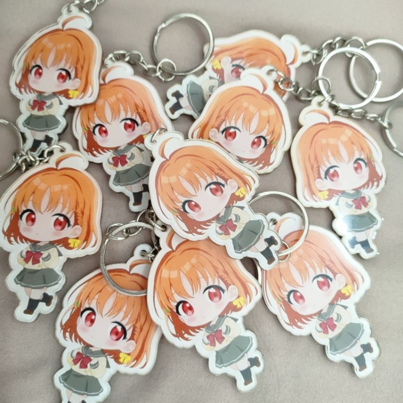 Keychain Takami Chika Love Live Sunshine Seifuku Chibi