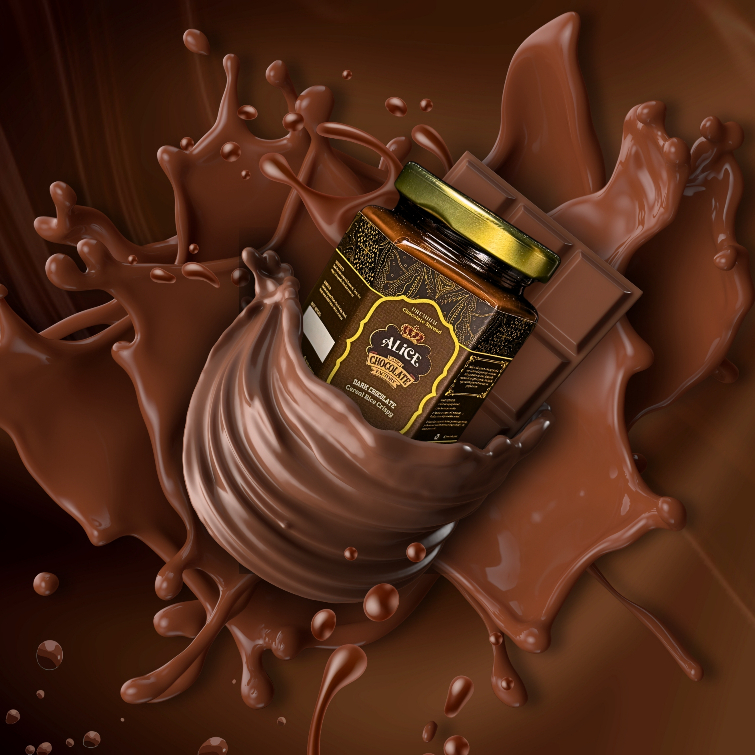 

ALICE Dark Chocolate Spread/Selai Cereal Rice Crispy
