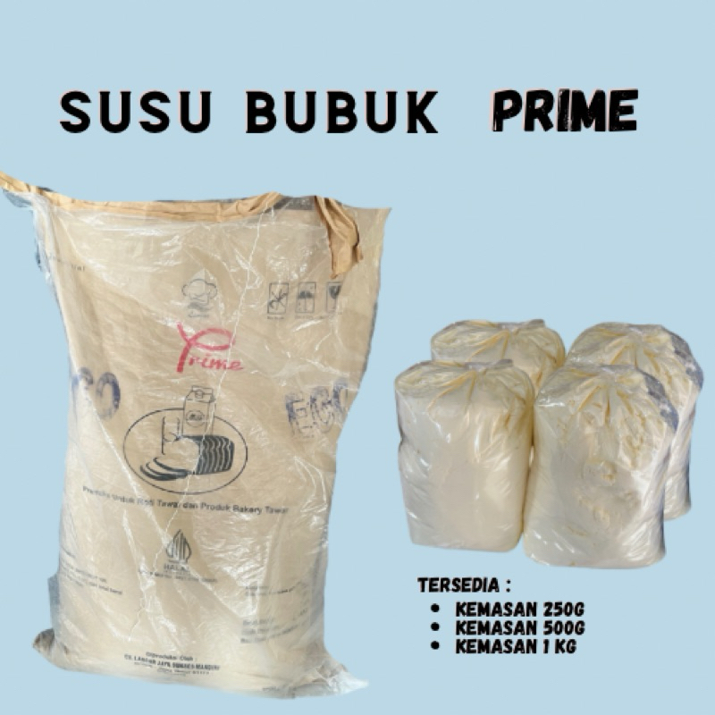 

Prime Susu Bubuk - Kemasan 250g, 500g, 1 kg